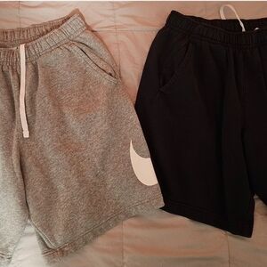 Mens Nike Gray and Black Shorts Size Medium